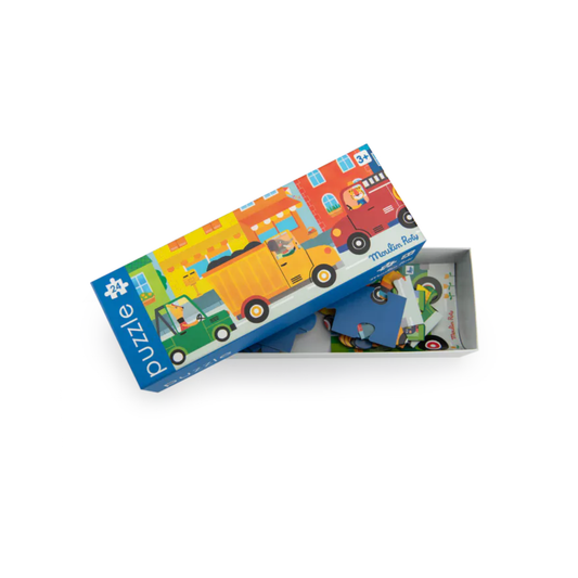 Puzzle Los Vehículos - Les Popipop