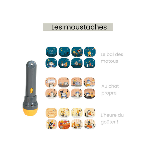 Linterna de Cuentos - Les Moustaches