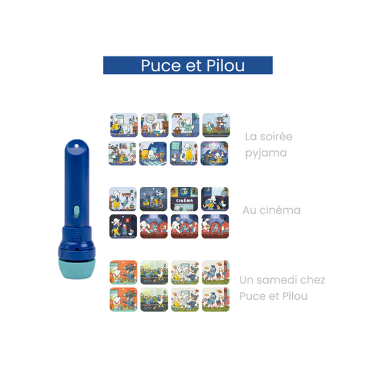 Linterna de Cuentos - Puce & Pilou