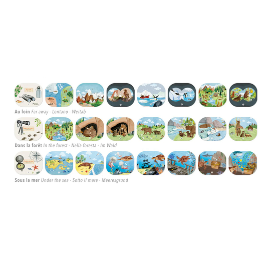 Linterna de Cuentos - Les Grands Explorateurs